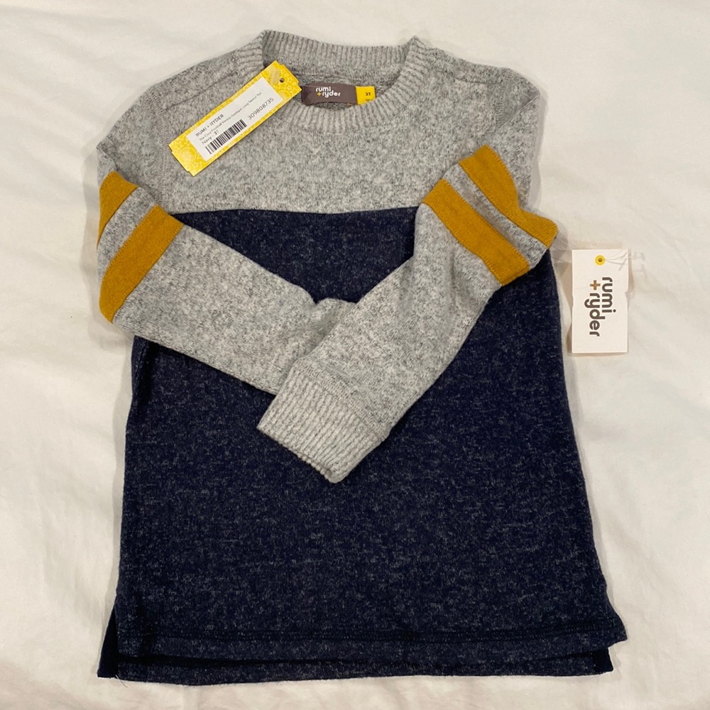 Rumi + Ryder Toddler size 3 sweater